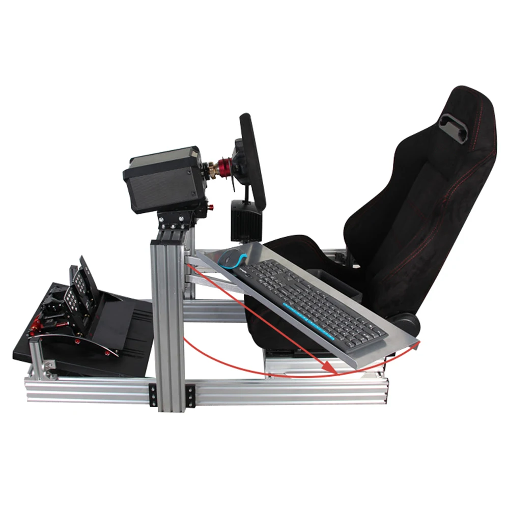 

Gaming Simulator Ps4 Ps5 Driving Display Steering Wheel Chulovs Racing Steering Wheel Stand For G25 G27 G29