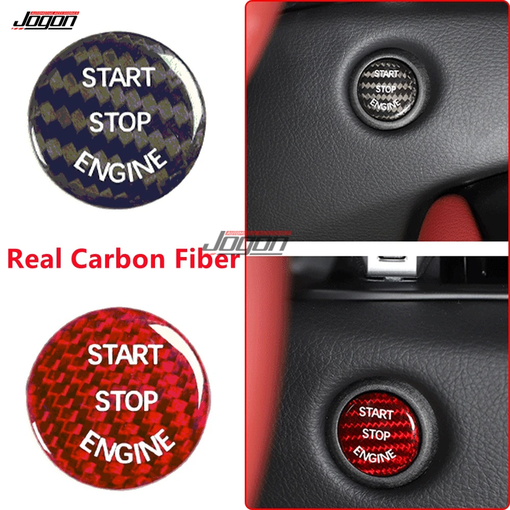 

Carbon Fiber Ignition Device Cover for Toyota GR Supra A90 J29 DB 2019 2020 2021 2022 Engine Start Stop Button Cover