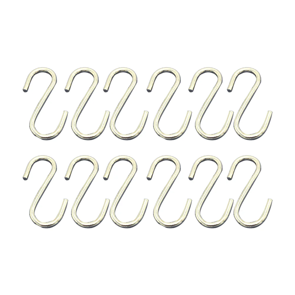 

100 Pcs Storage Racks Jewelry Accessories Small S Hooks Ornaments Hooks Stainless Steel Metal S Hooks Hanging