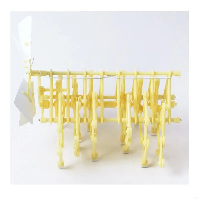 Фото Креативные ветровые биомиметические существа, наборы моделей Strandbeest, научные исследования, ремесленный проект, игрушка для №3