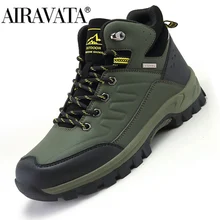 Men's Boots Man Hiking Boots Anti-slip Sneakers Male Walking Shoes