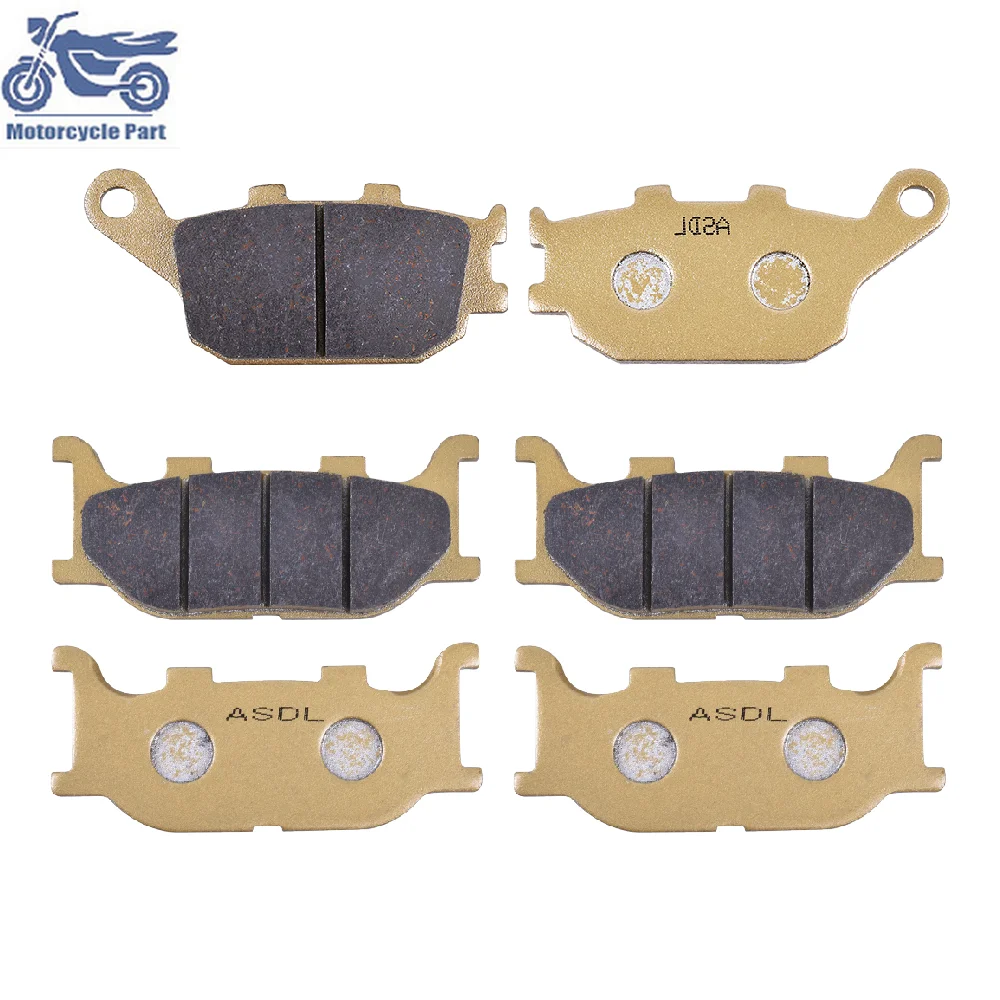 

Front And Rear Brake Pads For Yamaha XJ6-F XJ6 XJ6F XJ600 XJ 600 XJ6S XJ6N XJ6-N FZ6 FZ6N XJ6-SP Diversion Naked Fazer 2013-2015