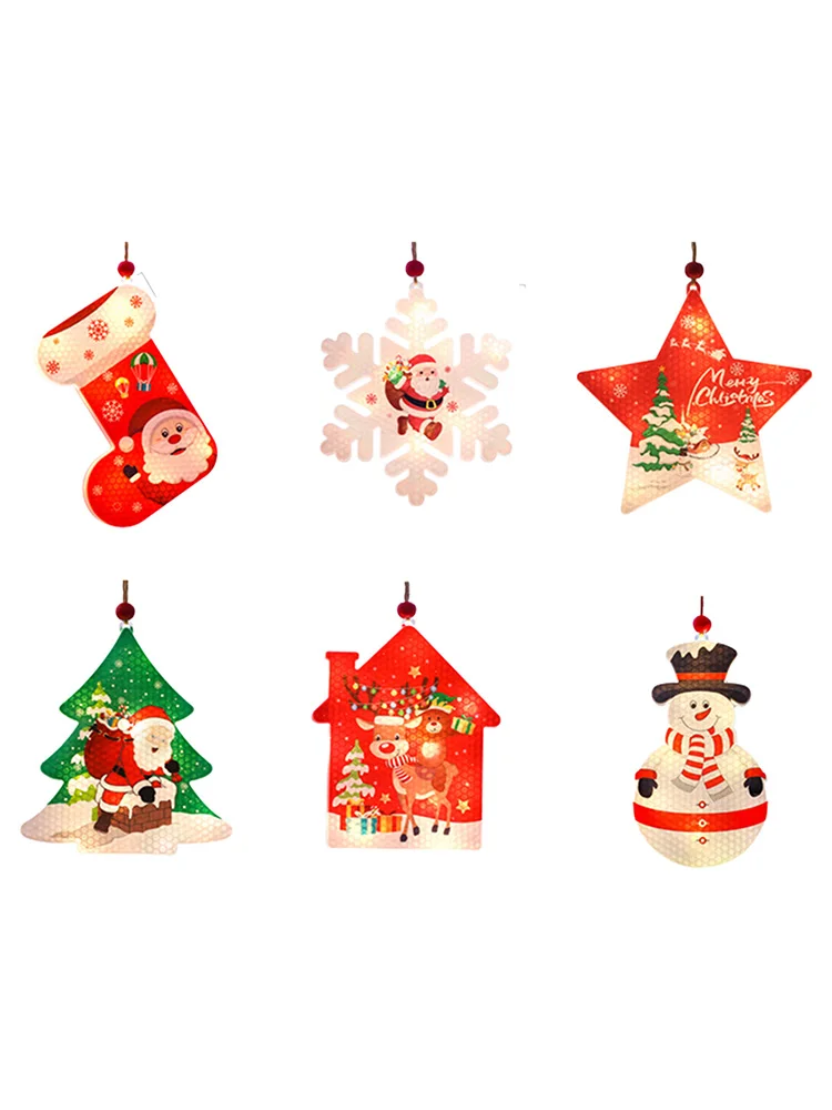 

Рождественская Декоративная гирлянда с питанием от USB, светодиодные рождественские гирлянды для занавесок на новый год, Санта-Клаус, аксесс...