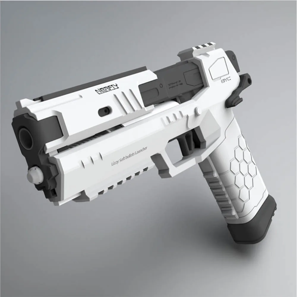 

2077 Cyberpunk Launcher Soft Bullet Toy Guns TK Toy Pistol