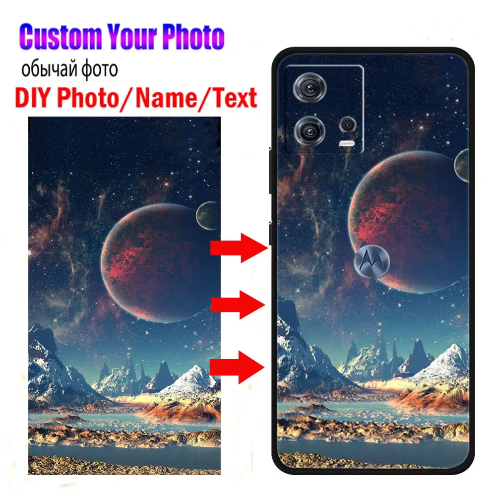 Индивидуальный чехол для телефона Motorola Moto S30 Pro Edge X30 40 Edge40 Neo E40