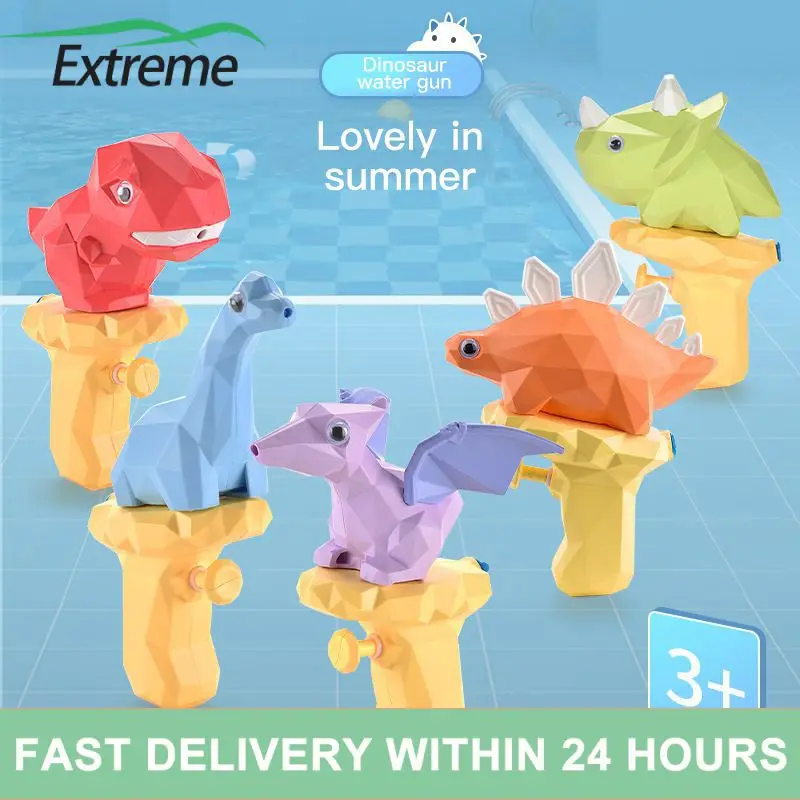 

Dinosaur Water Gun Summer Toy Pressurised Water Spray Gun Squirt Blaster Beach Swimming Party For Kids Adults Pools Water Fun