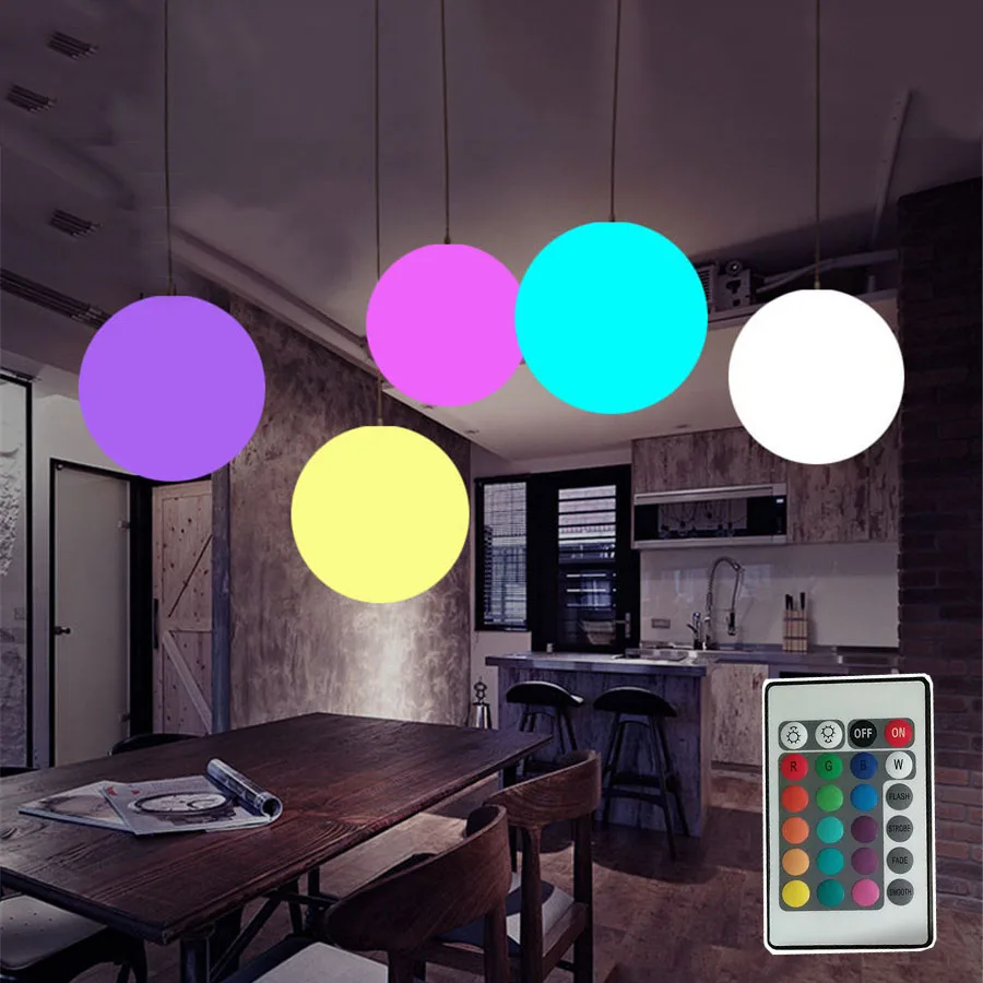 

Подвесной RGB-светильник со сменными светодиодами, 20/30 см
