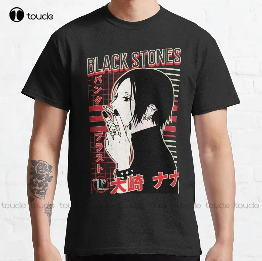 Классическая Мужская/женская футболка с цифровым принтом в стиле Харадзюку