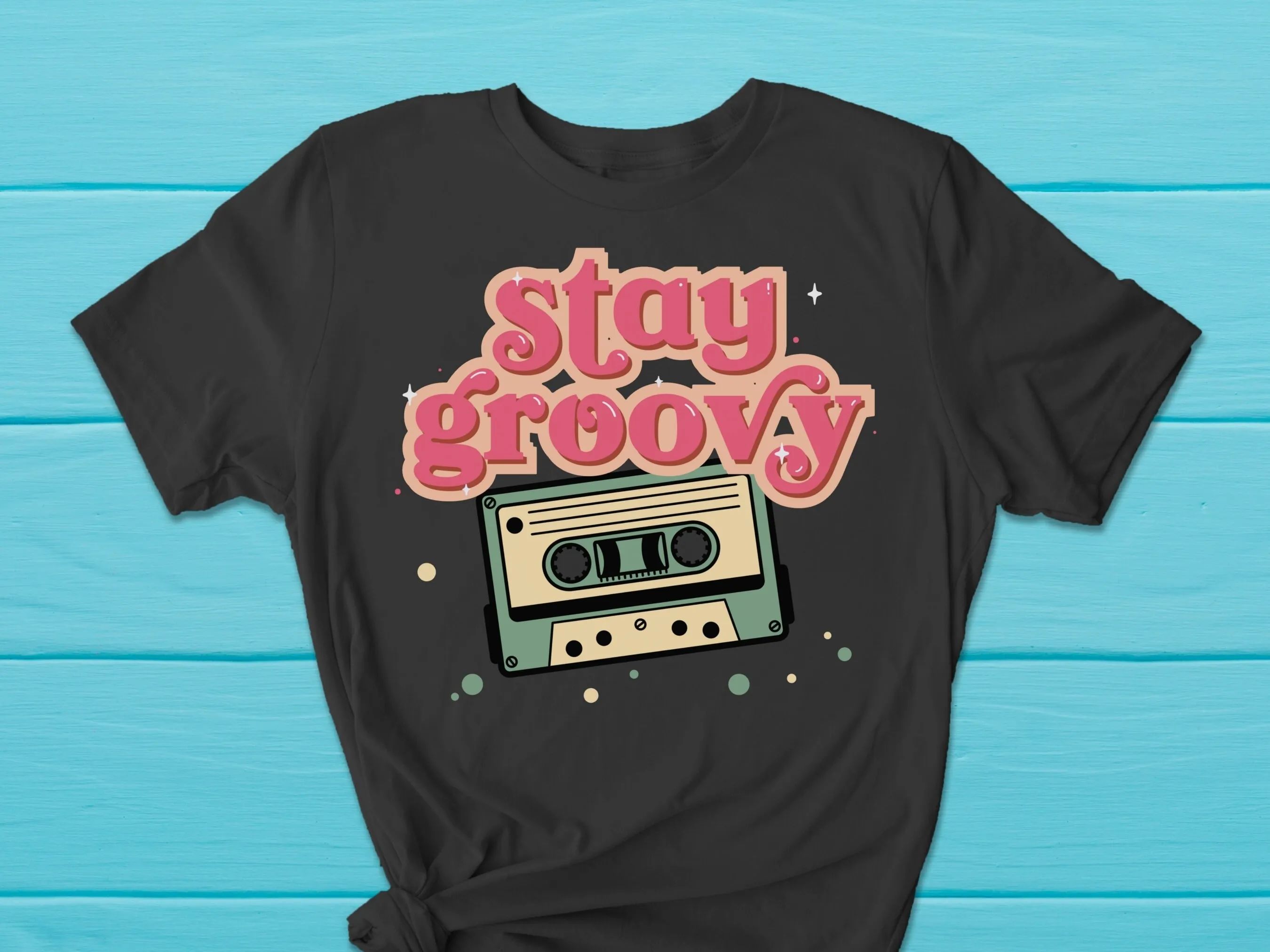 Футболка PEDRAZA Stay Goovy короткая хлопковая