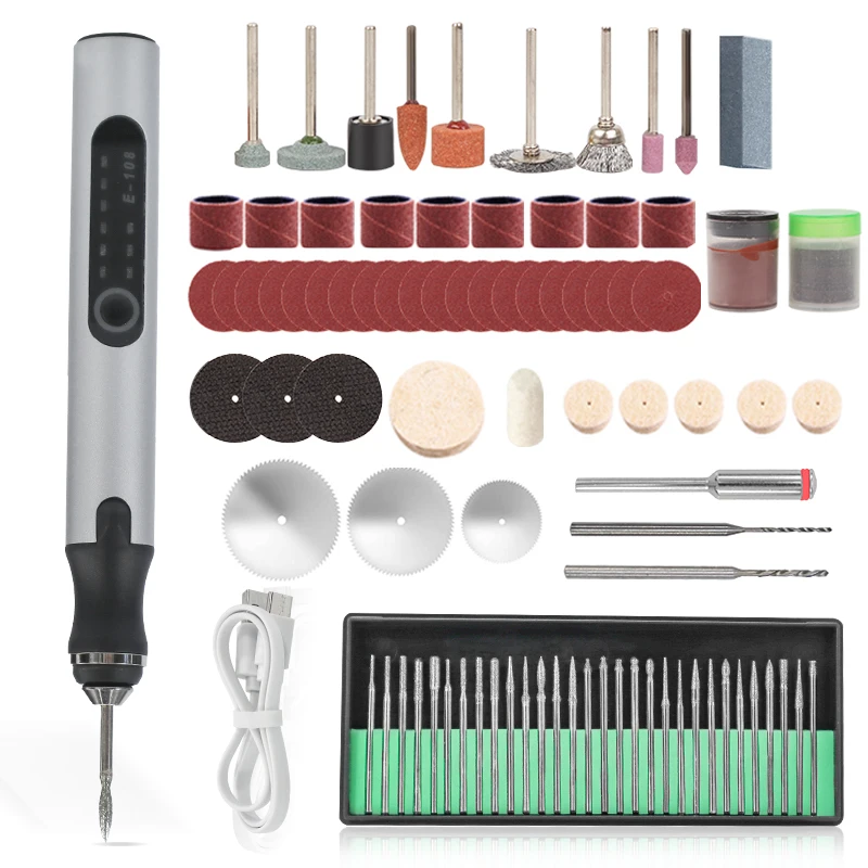 Набор электрических гравировальных ручек мини-шлифовальная машинка
