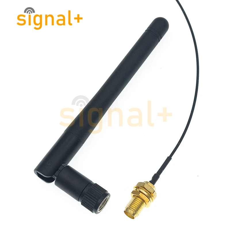 Складная Bluetooth-Антенна 2 4 ГГц совместимая с Wi-Fi-модулем ZigBee-антенна SMA-IPEX фидерная