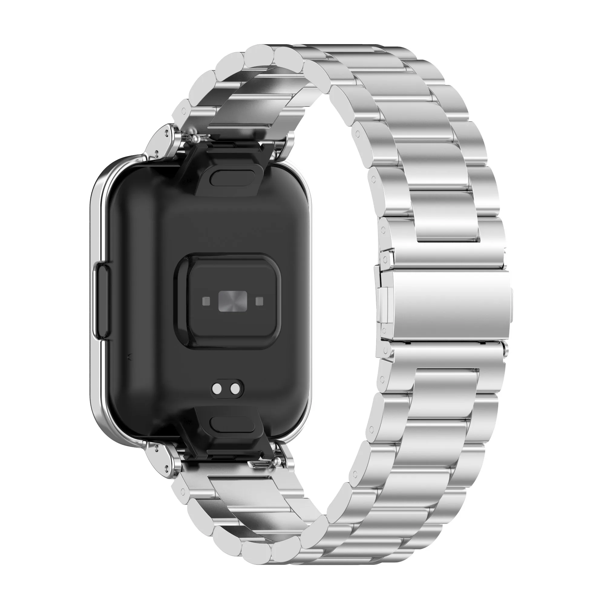 Металлический защитный чехол для смарт-часов Redmi Watch 2 Lite ремешок из нержавеющей