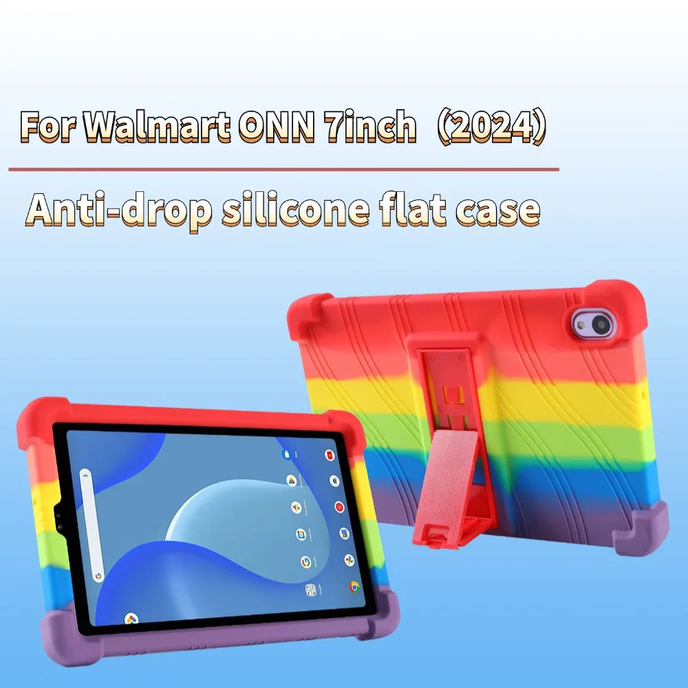 Для Walmart Onn 7-дюймовый планшет Gen 4 2024 100135924Tablet чехол детский безопасный защитный