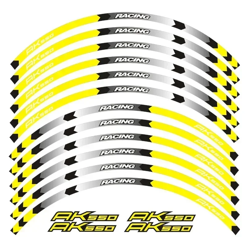 Для KYMCO AK550 AK 550 Moto Parts Contour Wheel декоративная переводная наклейка-3