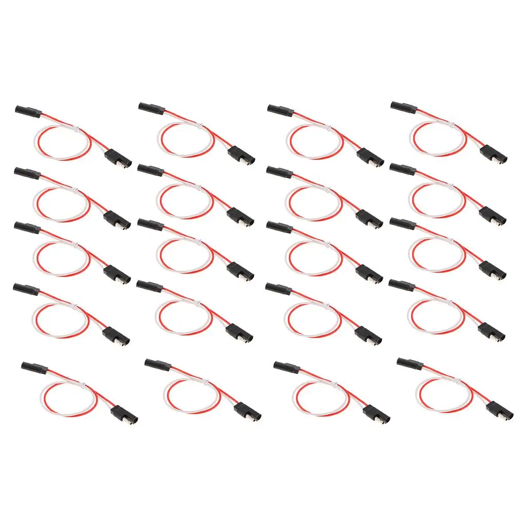 

20x15 "2-контактный поляризованный автомобильный жгут проводов с быстрым отключением, 12 В