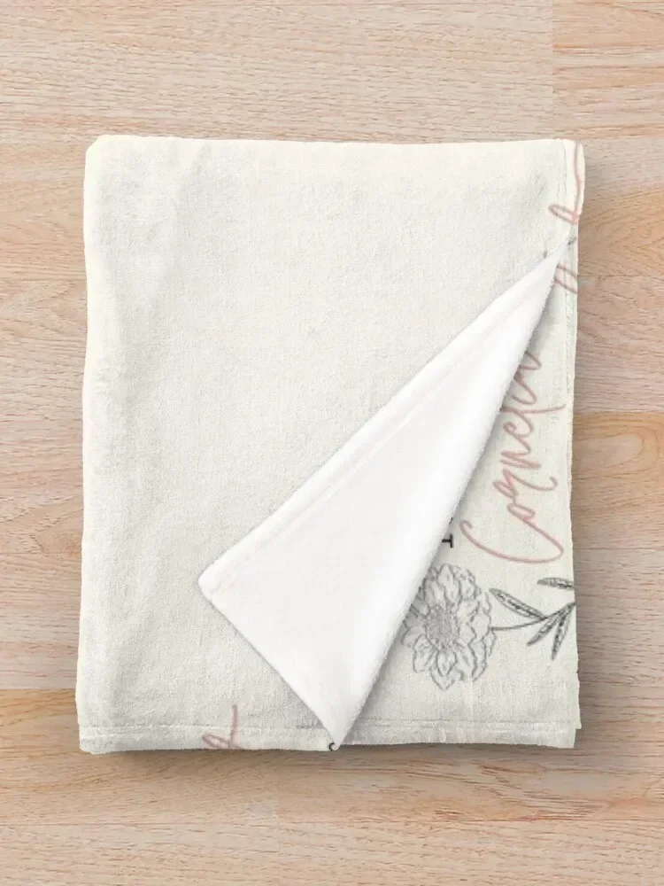 Одеяло Never Walk Cornelia Street Throw Blanket