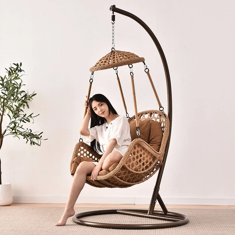 Негабаритные уличные подвесные плетеные качели садовая мебель чехол для патио