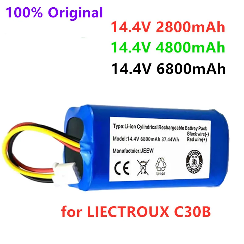 

Аккумулятор Neue 14,4 В 9800 мАч для LIECTROUX C30B