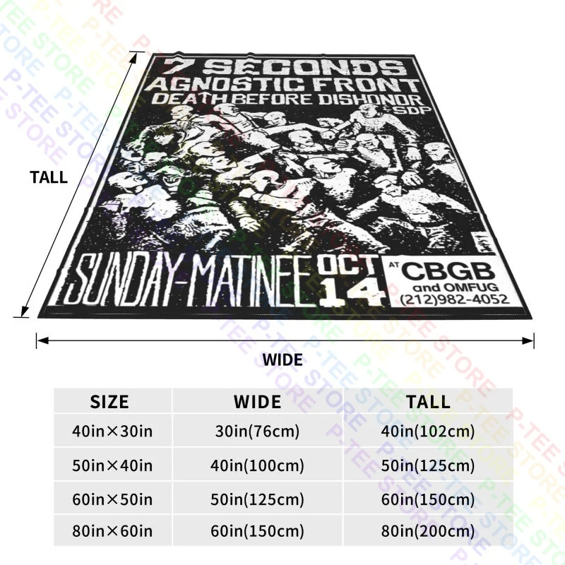 Классическое Одеяло в стиле панк-рок 7 секунд классическое сна