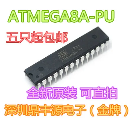

Free shippingATMEGA8A-PU MEGA8A-PU DIP28 10pcs