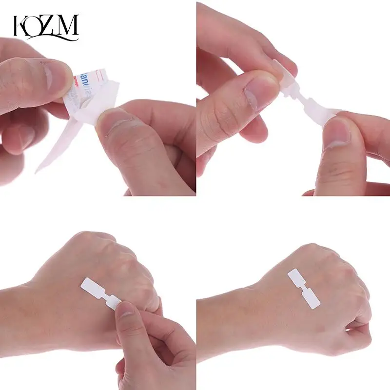 

5PCs/Box Waterproof Band Aid Butterfly Adhesive Wound Closure Band Aid Emergency Kit Adhesive Bandages