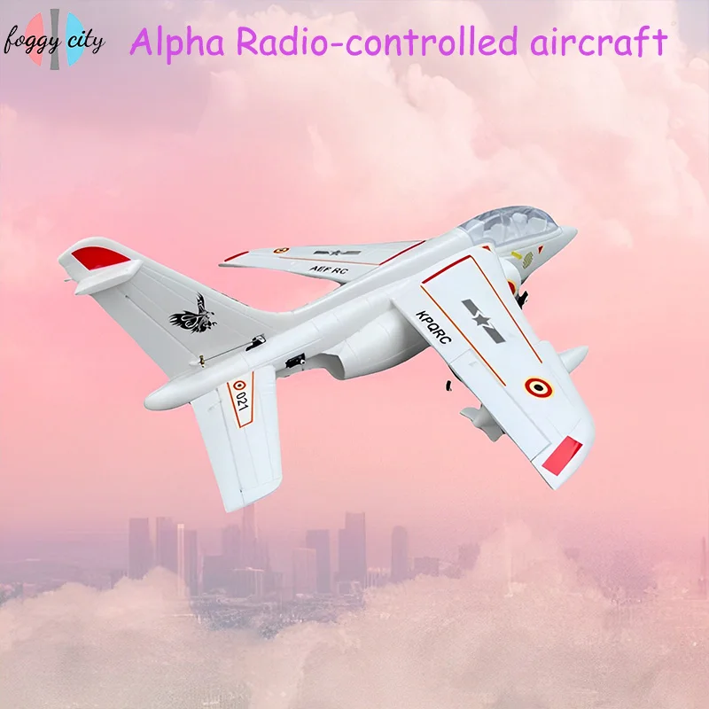 Alpha 64 мм модель авиационного самолета Epo Jet четырехосная модель самолета с неподвижным крылом в сборе с дистанционным управлением игрушка боец подарок