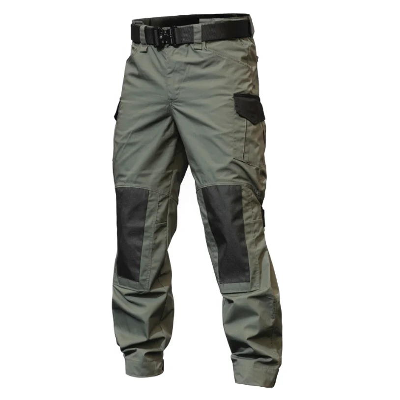 

Men's Tactical Military Equipment Soldier Army Training Trouers Solid Casual Multi Pockets Airsoft Combat Pants Hunting Clothing