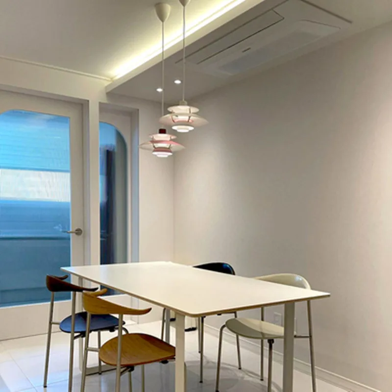 PH 5 подвесной светильник современный разноцветный для столовой бара E27