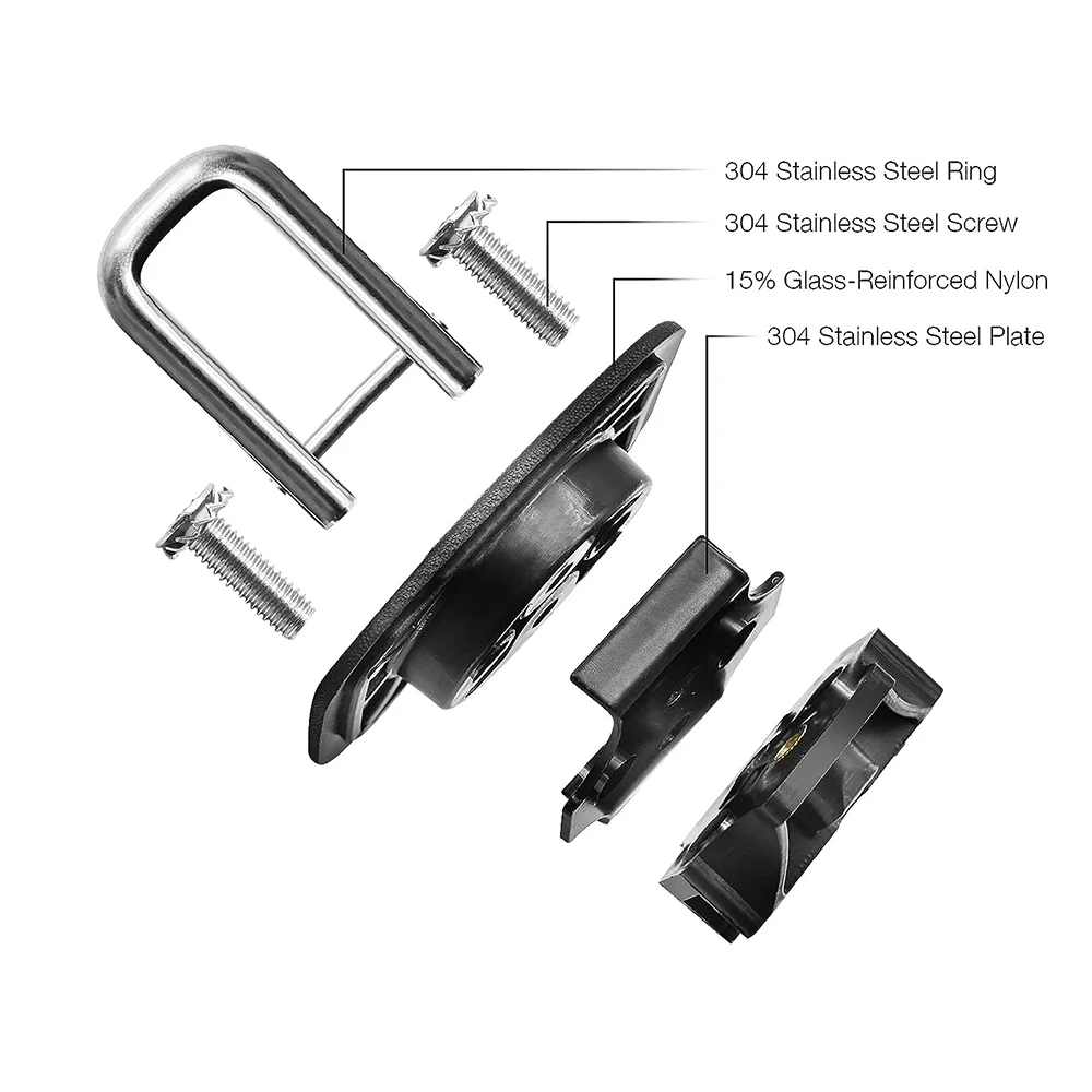 6 шт. выдвижные анкеры для грузовых автомобилей Ford F150 2015-2022 F250 F350