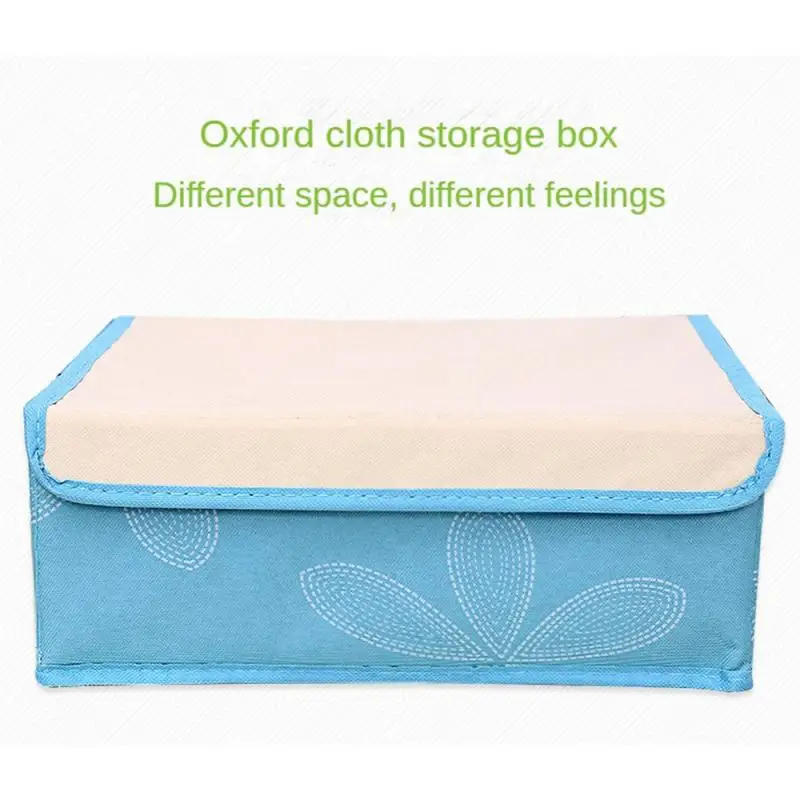 

Прозрачная водоотталкивающая корзина для хранения нижнего белья с отсеками, коробка для хранения бюстгальтеров, клетчатый Оксфордский шкаф, органайзер для дома, Новинка