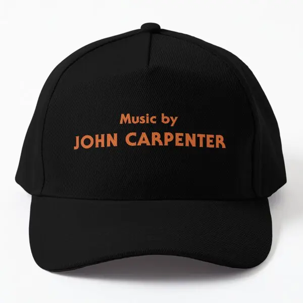 

Music By John Carpenter Baseball Cap Hat Black Casquette Hip Hop Mens Summer Casual Outdoor Fish Spring Czapka Bonnet Boys