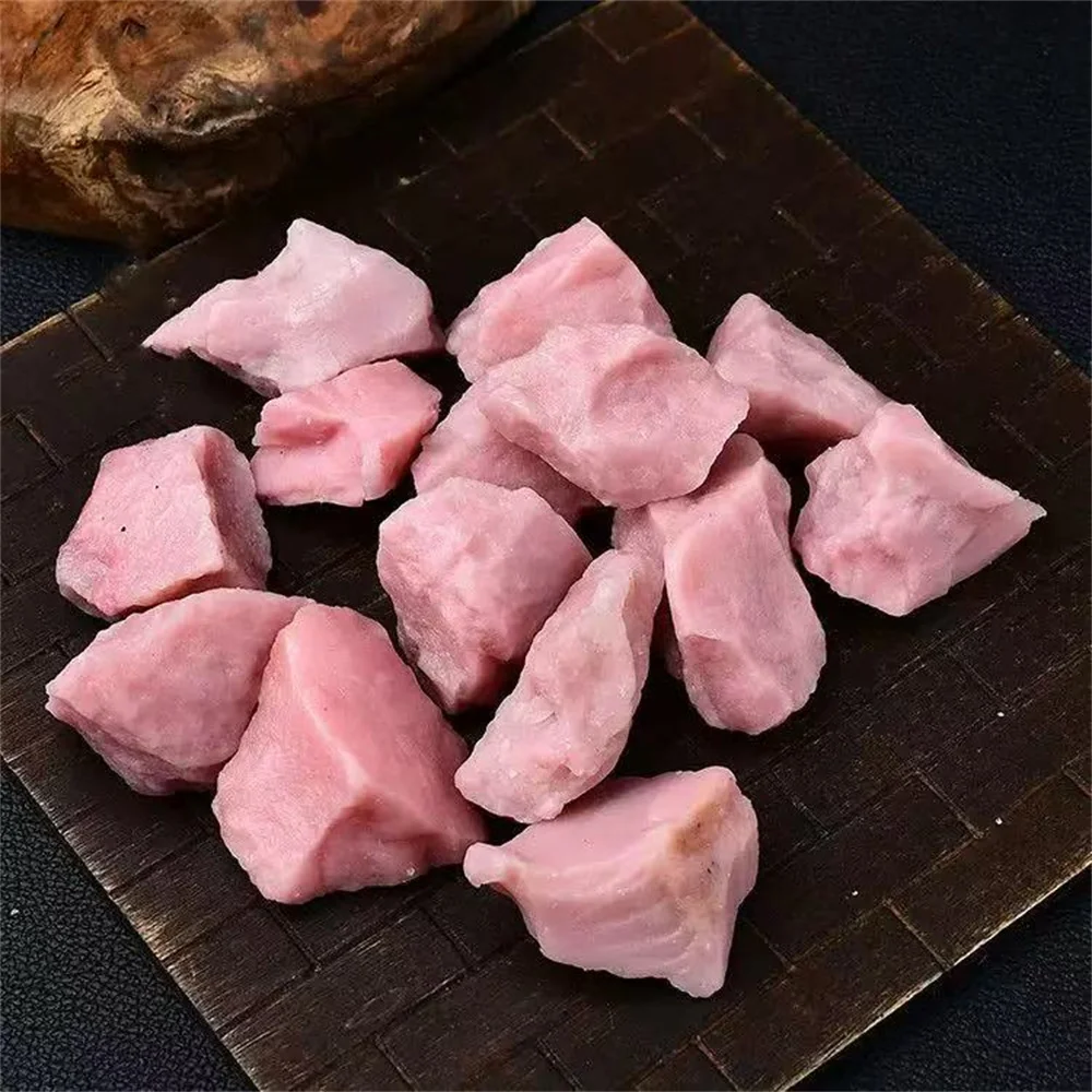 

Необработанный розовый опал