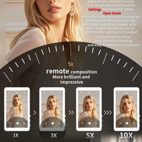 Магнитный экран для селфи kebidu