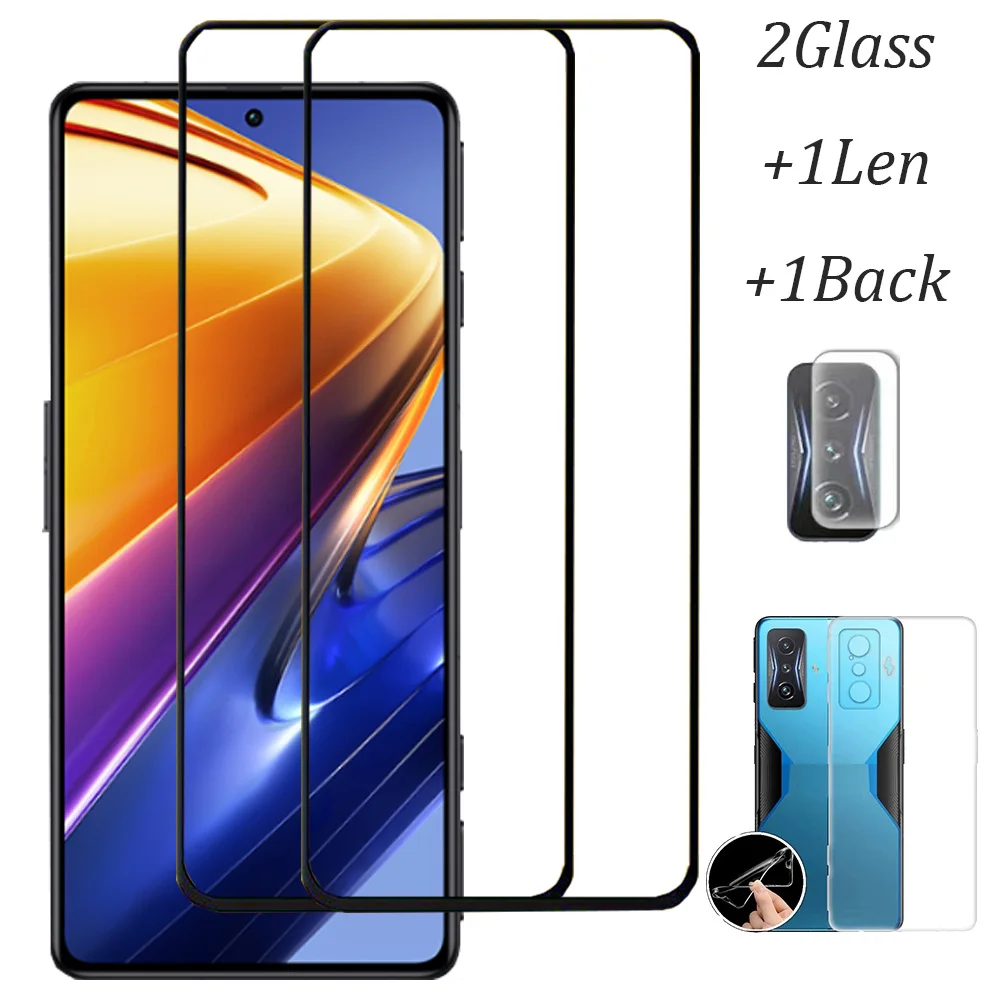 

Xiaomi Poco F4 GT защитное стекло на PocoF4 Глобальная верси Pelicula Poco-F4 GT Полное покрытие Защитная Little Poko F 4 телефона пленка Glass сяоми поко F4 гт
