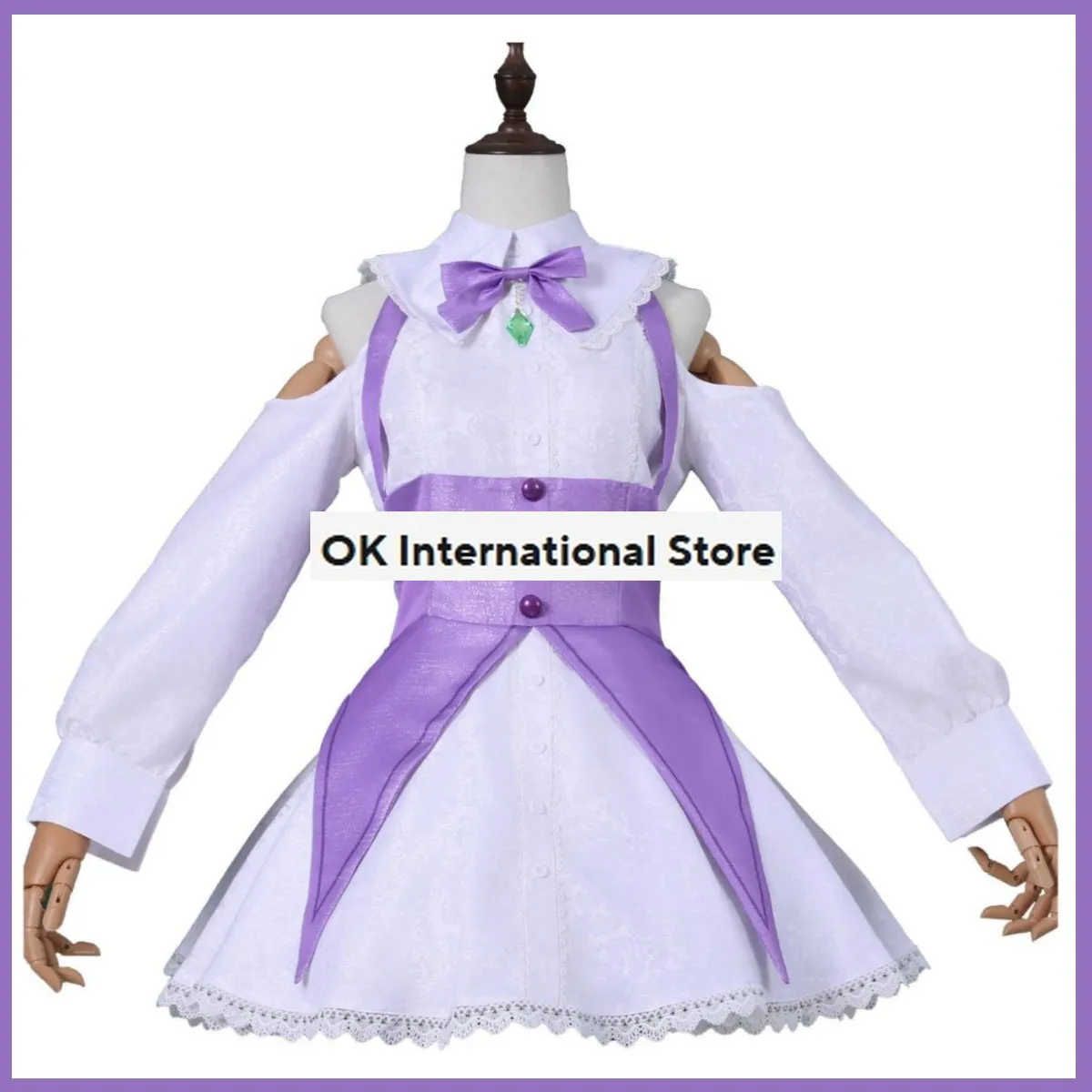 Женский костюм для косплея из аниме Re: жизнь в другом мире