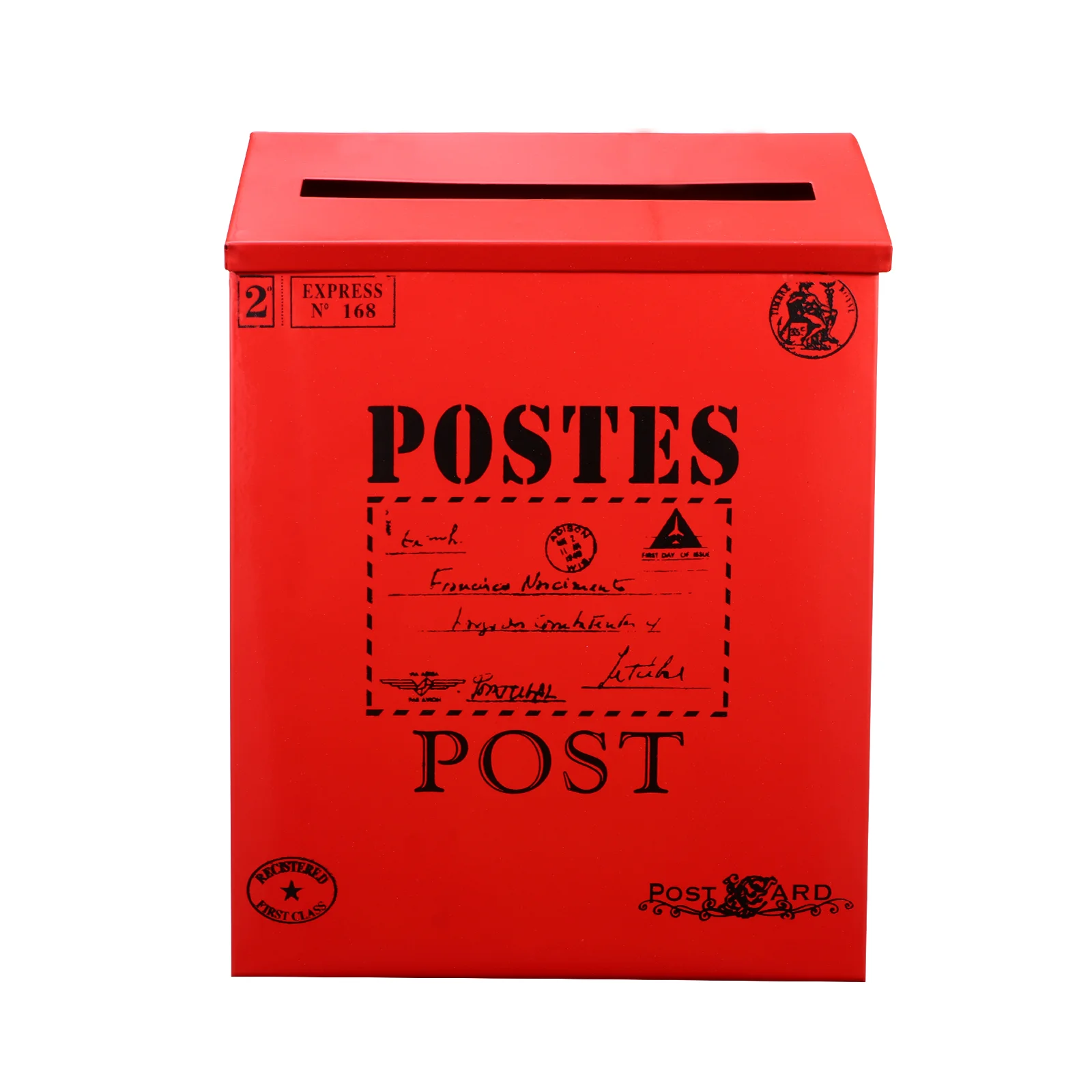 

1Pc Multifunctional Mail Box Outdoor Newspaper Box Convenient Letter Case Post