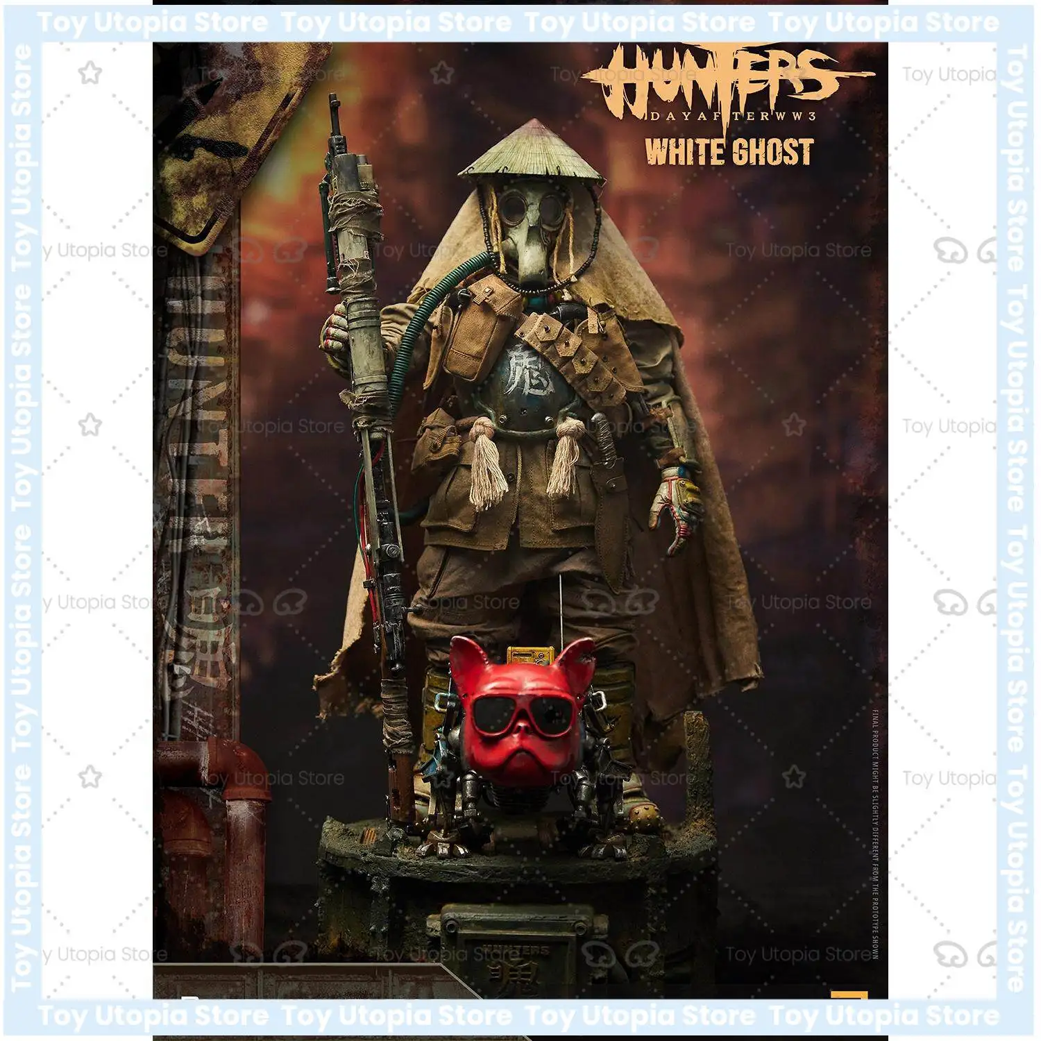 Фото Фигурка Spot Blitzway BW-UMS 11801 1/6 Hunter After World War III White Ghost, коллекционная игрушка, подарок №4