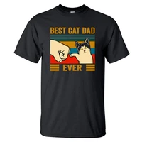 best cat dad ever summer mens t shirt cotton short sleeve fashion cute streetwear animal cats male tops casual tshirt