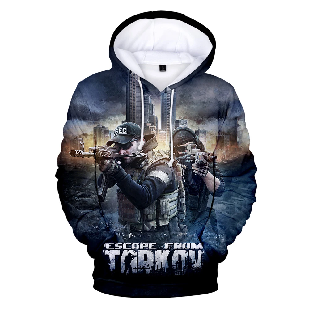 

Escape From Tarkov 3D Hoodies Men/women Fashion Casual Game boys girls Hoodie Personality winter Sweatshirts full guys tops
