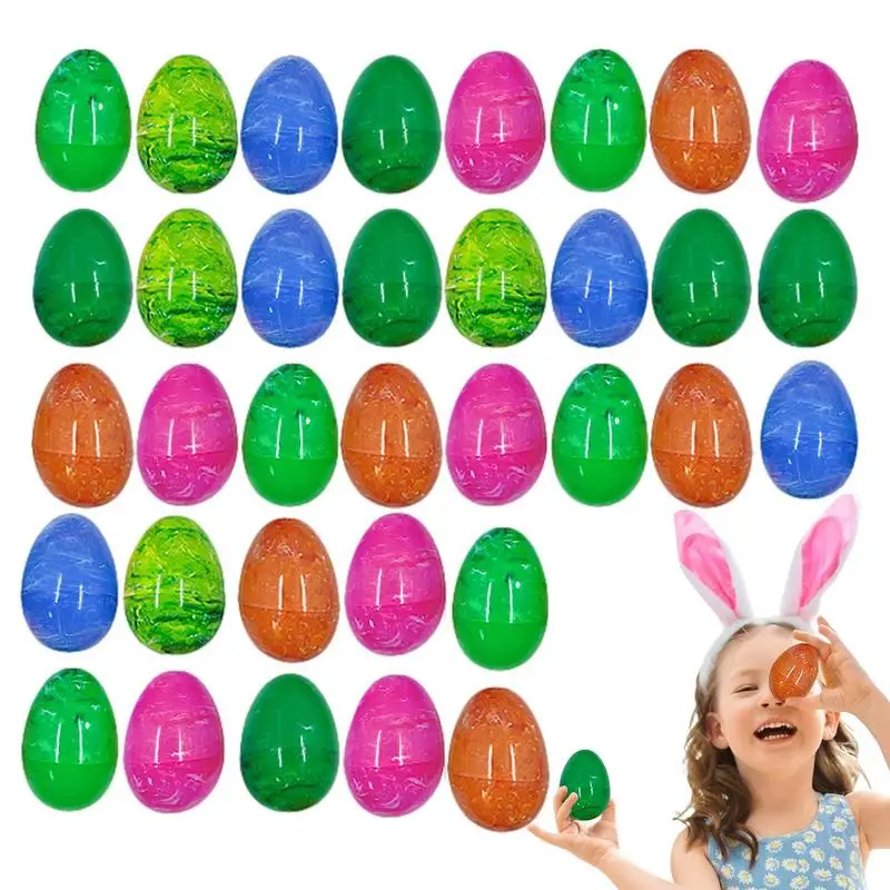 

Easter Eggs Empty Colorful Easter Eggs Surprise Toys Blind Bags Set Of 36 Classroom Award Party Favor Egg Gifts Easter Theme