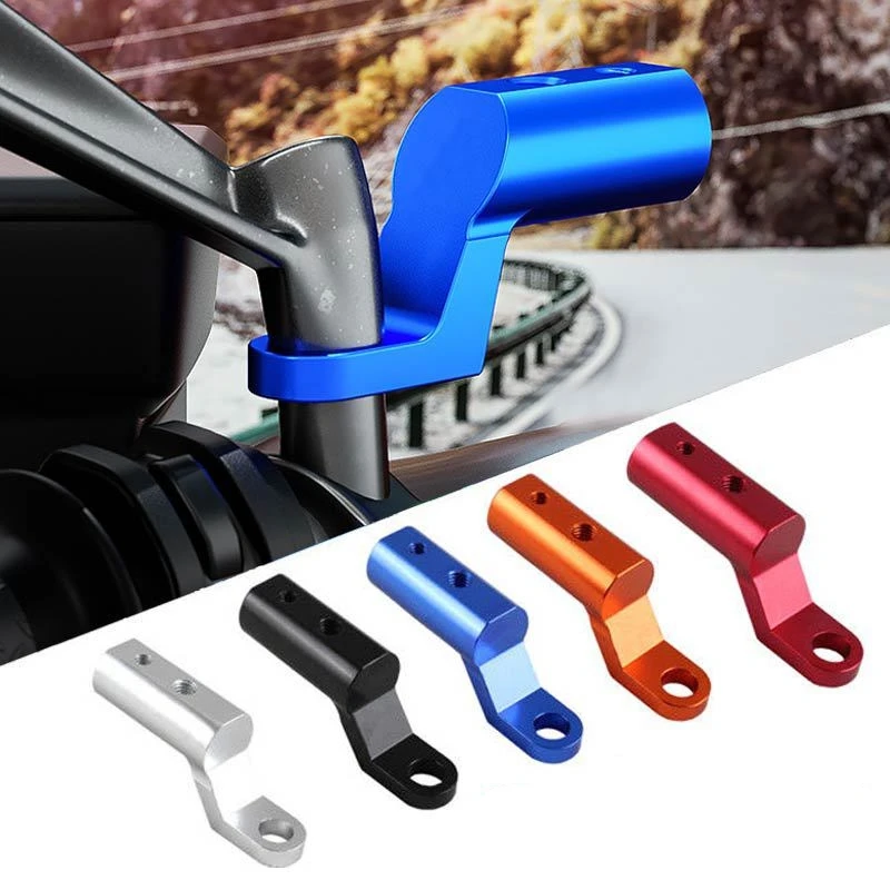 Expansion Shelf Black/red/silver Eieio Aluminum Alloy Rack 50g For Rearview Mirror Phone Mount Bike Parts