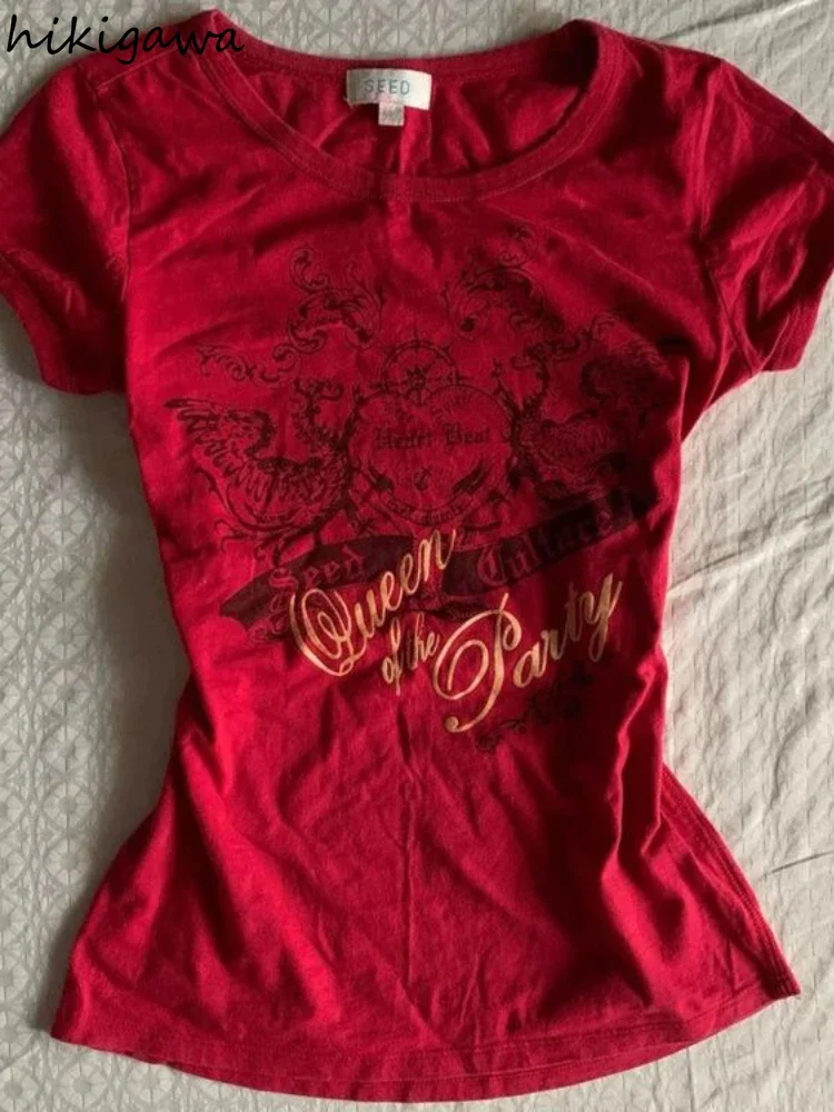 2024 Ropa Mujer летние женские футболки с круглым вырезом и короткими рукавами