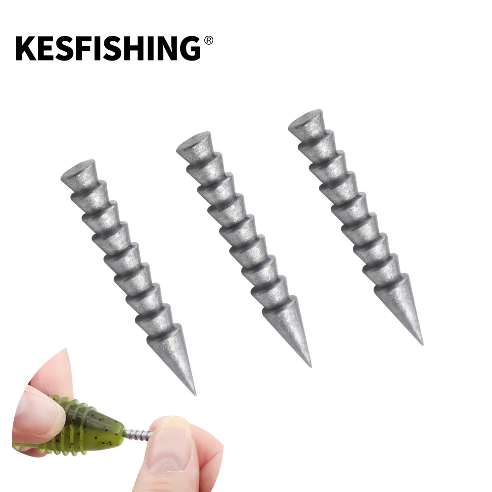 

KESFISHING 20 шт. рыболовные Вертлюги, весовая установка для дропшиппинга, рыба, аксессуары для приманки из мягкого пластика, быстрое погружение, бесплатная доставка