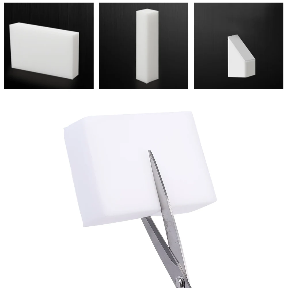 Нано-губка для мытья посуды плотная белая губка уборки дома ванной кухни офиса