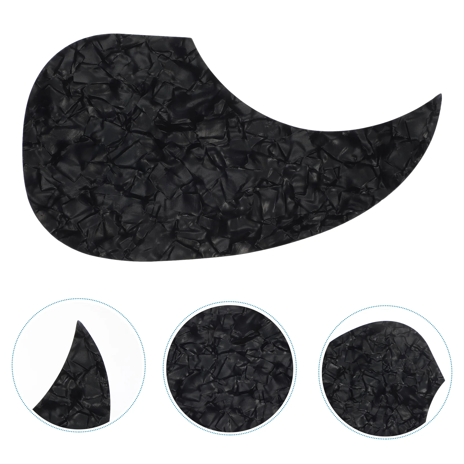 

Guitar Pickguard Acoustic Pick Shape Plate Guard Scratch Comma Teardrop Sticker Pickguards Pvc Bass Adhesive Parts Self Guards