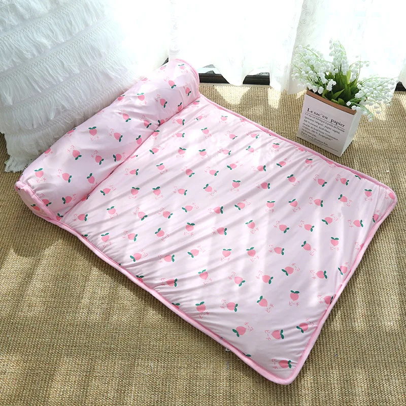 Summer Cooling Cat Mat Dog Cushion Bed Safe Non-Slip Breathable Ice Pad Pet Supplies Accessories Small Animals |