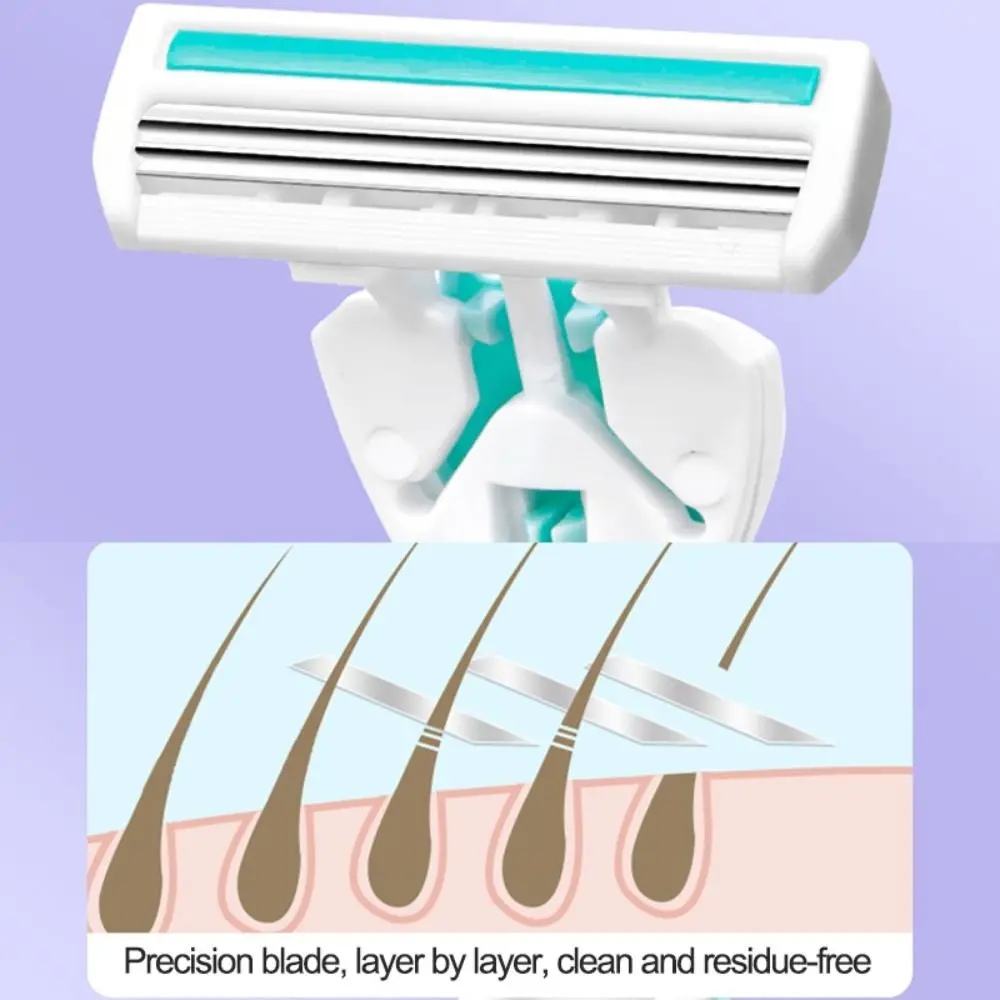 Бокс для хранения бритва подмышек инструмент удаления волос бикини с алоэ и