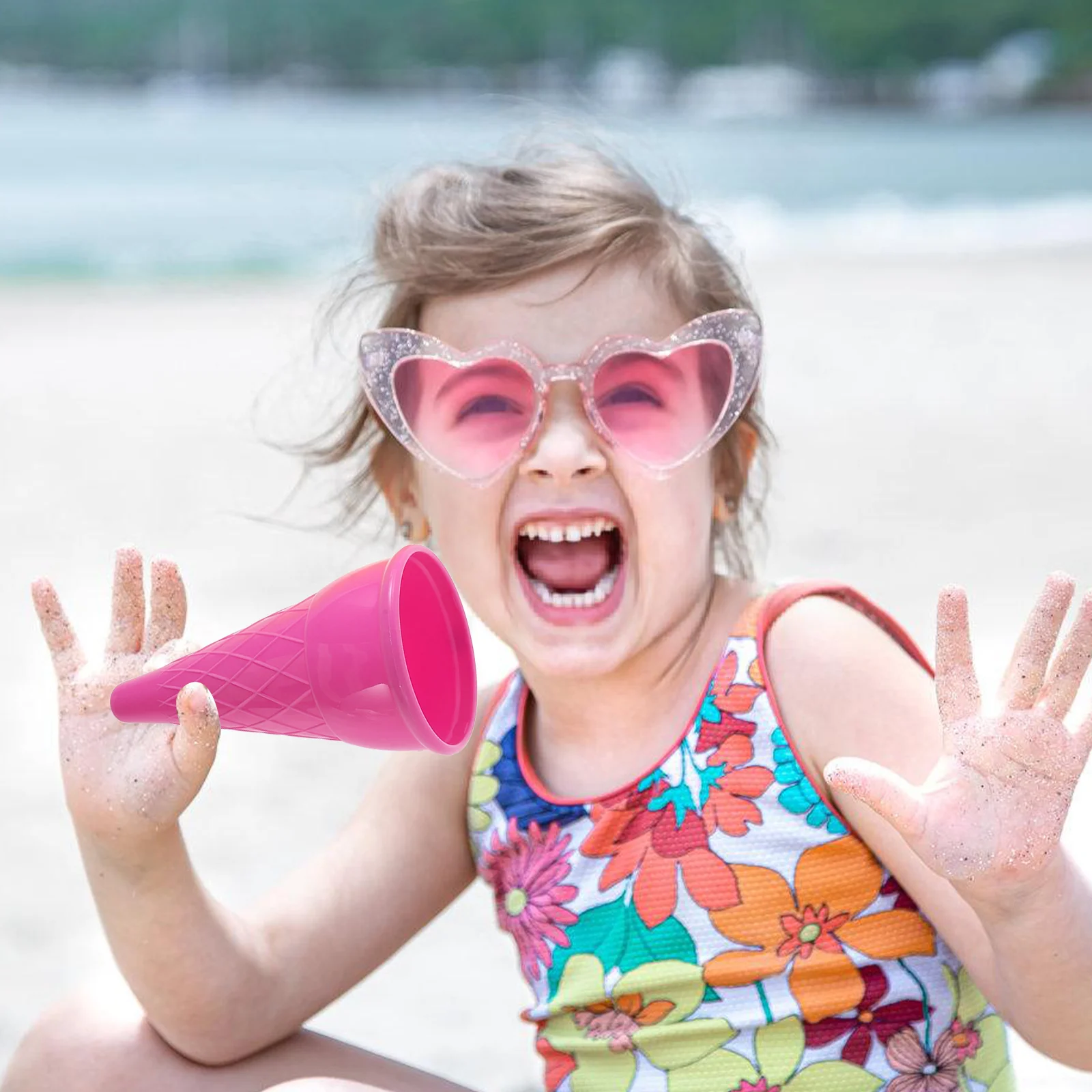 Пляжная игрушка приморские игрушки для песка уличные конусы мороженого совок