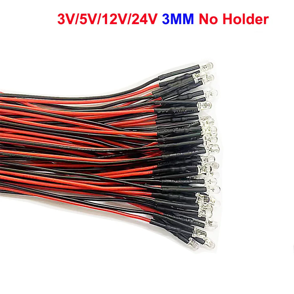 

Светодиодная лента EVYVKV 10 шт., 20 см, 3 мм/5 мм, 3В-24В