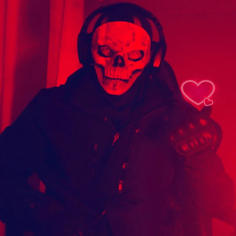 

Game Ghosts Skull Mask Halloween Prop Cosplay Masks Latex Helmet Adult Unisex Party Costume